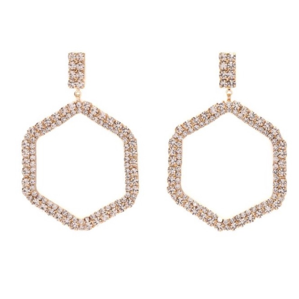 When The Light Shines Earrings - Gold